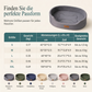 🐾 50% Rabatt – Abnehmbares ovales Haustierbett aus Polar-Fleece und Oxford-Stoff mit feuchtigkeitsabweisender, rutschfester Unterseite und Schwammkissen für Hunde und Katzen