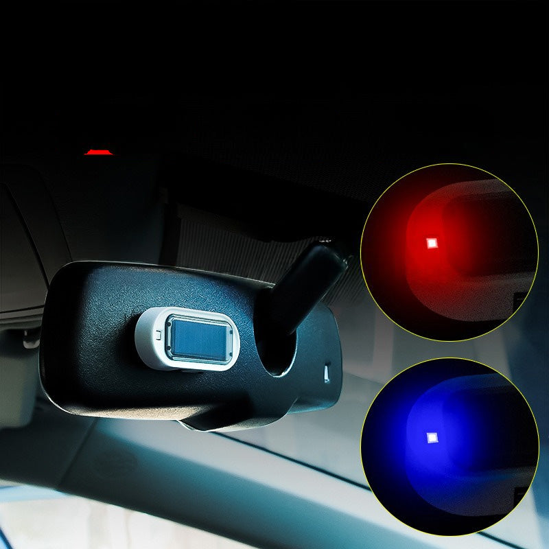 ⏳Zeitlich begrenztes Angebot: 50 % Rabatt⏰ Solarbetriebene LED-Blinklampe gegen Diebstahl🚗🚨