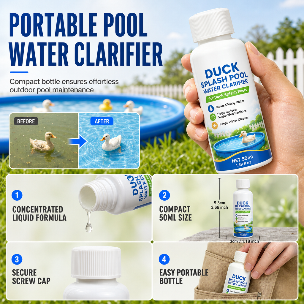 Wasserreiniger und Klärmittel für Ententeiche