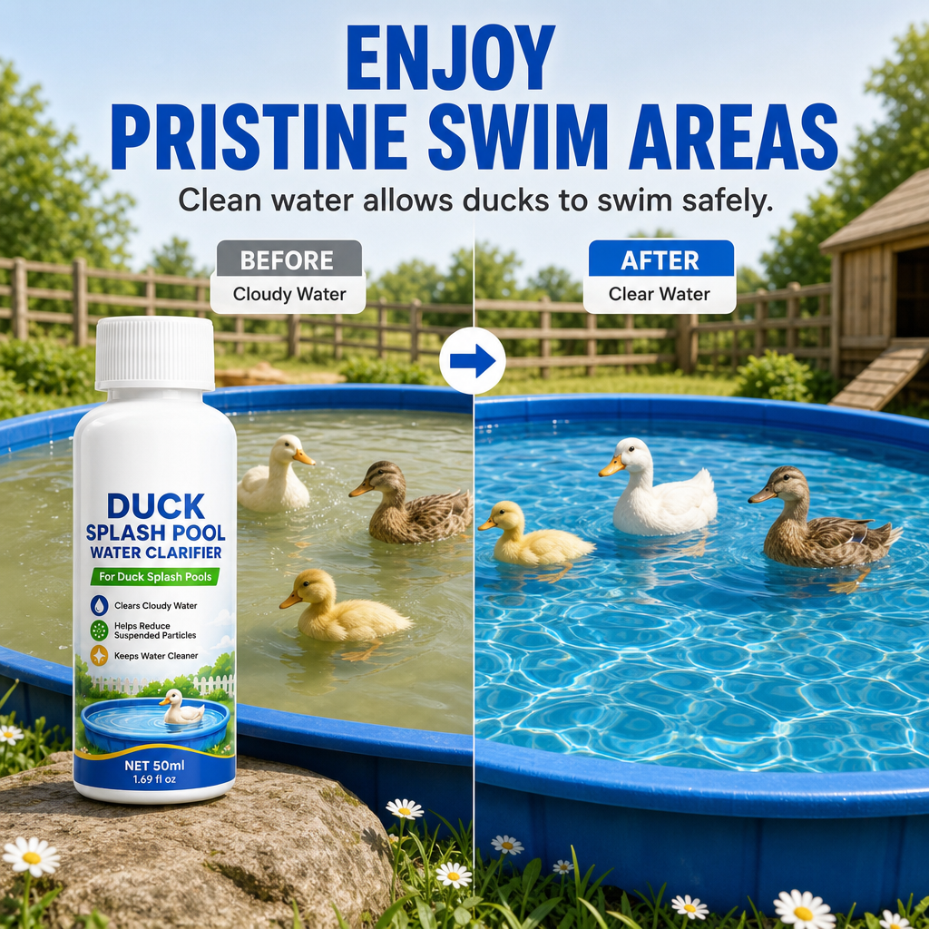 Wasserreiniger und Klärmittel für Ententeiche