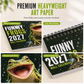 🐸 Lustiger Frosch-Wandkalender 2027 – Niedlicher, humorvoller Froschkalender, originelles Amphibien-Geschenk, Natur- und Wildtier-Dekoration