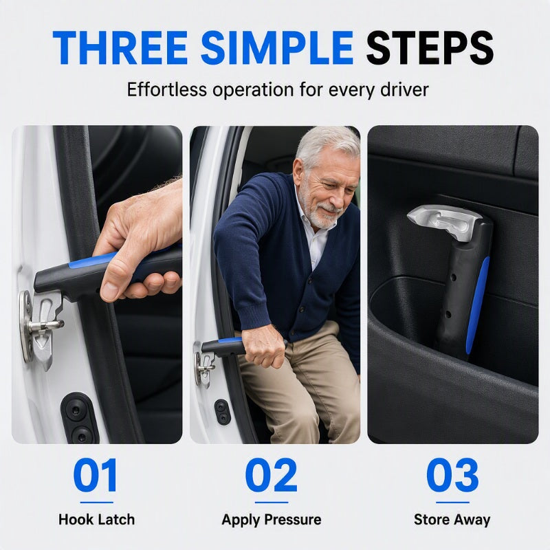 🚗2-in-1-Türgriff und Not-Fensterheber für Fahrzeuge