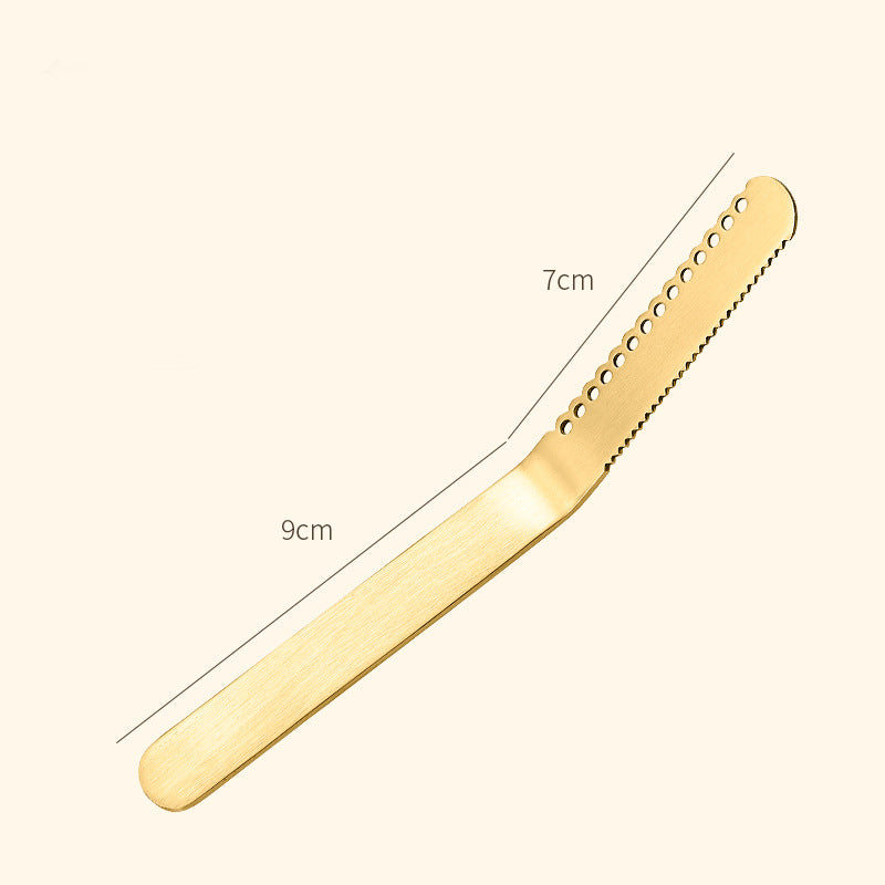 Professionelles 3-in-1-Buttermesser und -Streicher aus Edelstahl 304