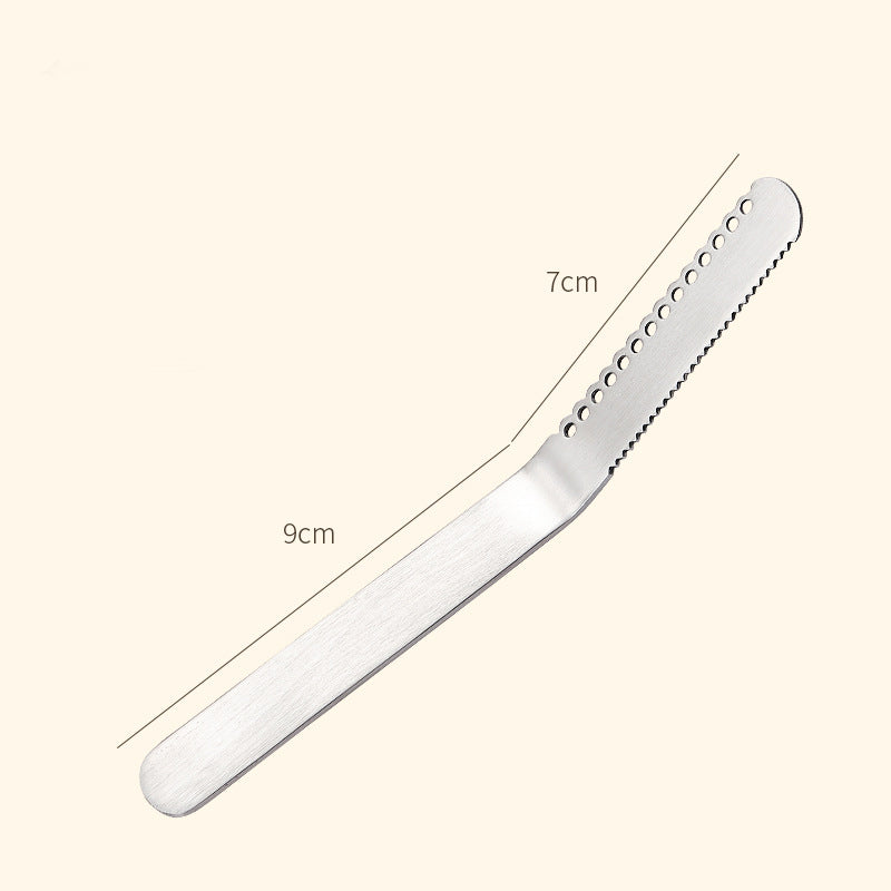 Professionelles 3-in-1-Buttermesser und -Streicher aus Edelstahl 304