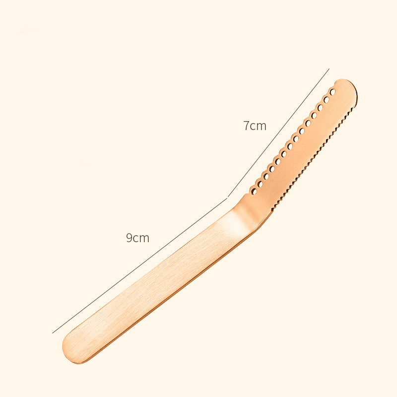 Professionelles 3-in-1-Buttermesser und -Streicher aus Edelstahl 304