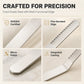 Professionelles 3-in-1-Buttermesser und -Streicher aus Edelstahl 304