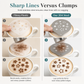 ☕ Schablone für Latte Art aus Edelstahl