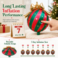 🎄🎈 Weihnachtsballon-Set mit Schleifen – Festliche Hängedekoration für Partys