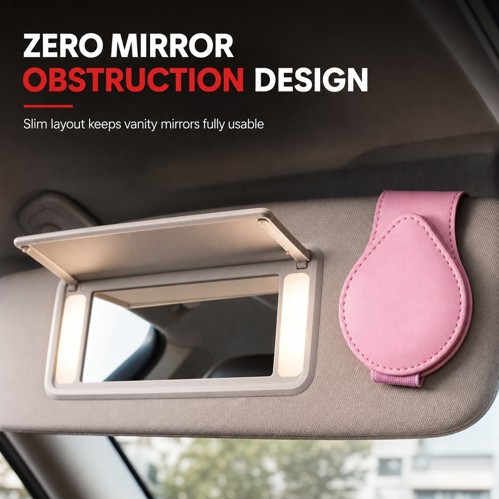 🚗Universeller tragbarer Auto-Sonnenbrillenhalter & Ticketkartenclip
