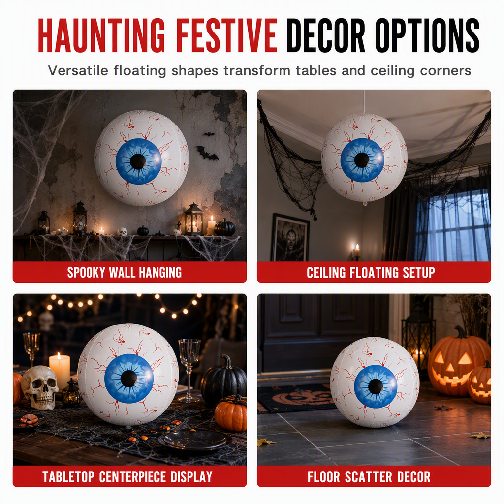 👁️22-Zoll-4D-Augapfel-Ballons für Halloween-Dekorationen🎃