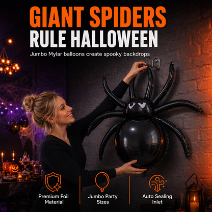 🕷️Halloween-Spinne mit Krallen für Partydekoration & Foto-Requisiten
