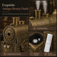 🚂 Vintage-Zug-Diffusor – Nebelringe & gemütliches Flammenlicht