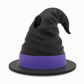 👻3D-gedruckter Halloween-Dosenhalter mit Hexenhutdeckel