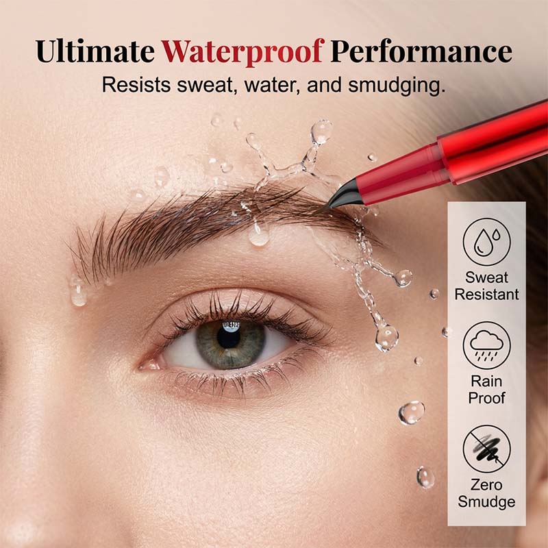 🔥🎁 1+1 GRATIS!!🥳💞Doppelseitiger, wasserfester Microblading-Augenbrauenstift