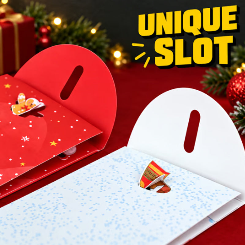 🎄 3D Weihnachts-Pop-up-Karte für Geldgeschenke – festlich, überraschend & unvergesslich 🎁