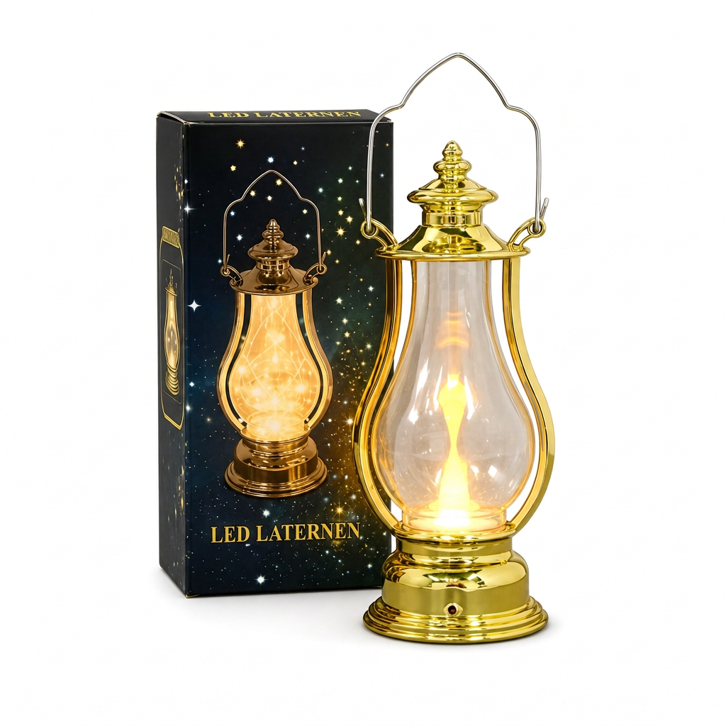 ⏳Zeitlich begrenztes Angebot: 50 % Rabatt⏰ Vintage LED-Dekorationslaterne | Hitzefreies, flackerndes Flammenbild für ein Retro-Ambiente🕯️🏮