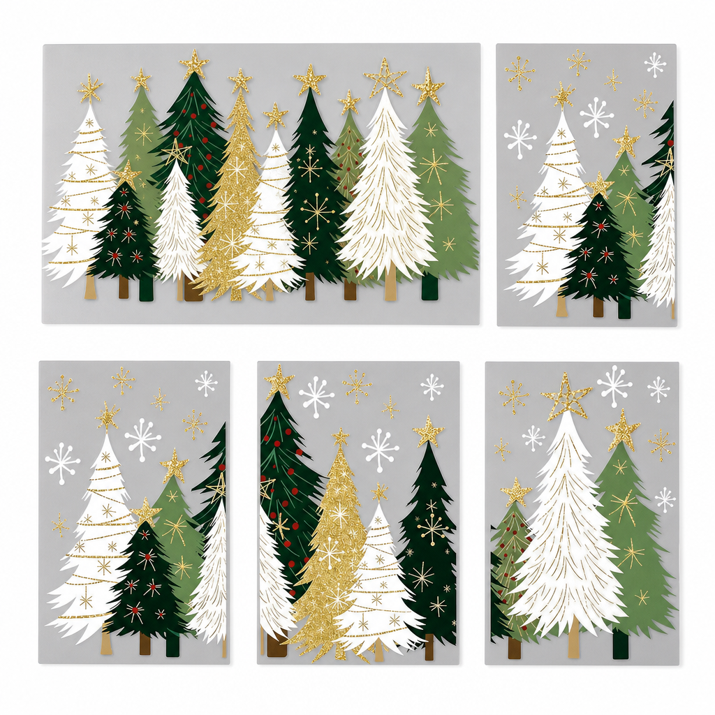 🎁🎄Weihnachtsangebot: 50 % Rabatt!💞Über 50.000 verkauft!⏳✨ 3-teiliges Weihnachtsfenster-Aufkleber-Set – Klebefreie, statische Weihnachtsdeko