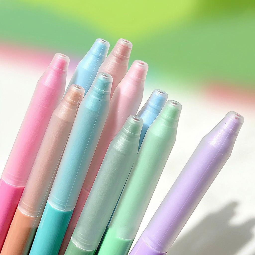 ✏️50% Rabatt! Buntes Set abwischbarer Gelschreiber