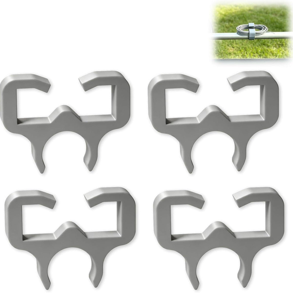 🌿4er Set Schnelllade-Trimmerfadenhalter