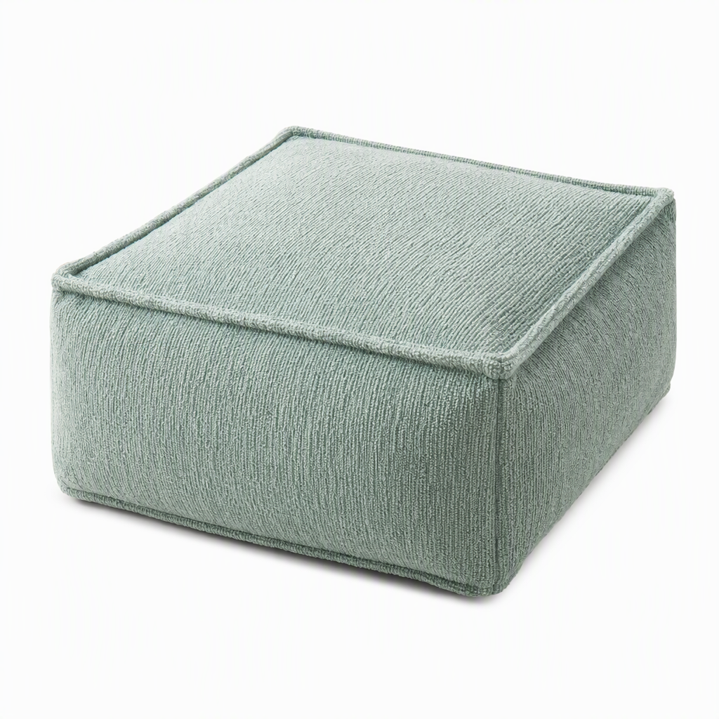 📢📢50 % RABATT!! ⏰Hockerbezug mit Aufbewahrungsfunktion: Mit Kleidung befüllbar, bis 100 kg belastbar, mit breitem Reißverschluss, waschbar, 45 x 45 x 23 cm