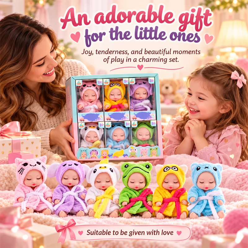 👼💖 Mini Reborn Baby-Puppen – Lebensechte & Realistische Babypuppen