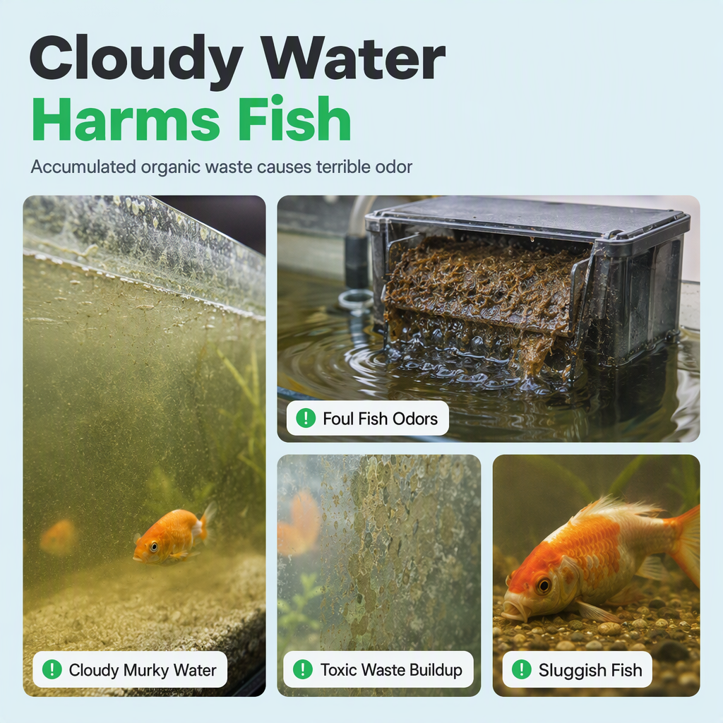 🔥2+1 GRATIS!!🐟 Aktivkohlefilterwürfel zur Aquarienwasserreinigung