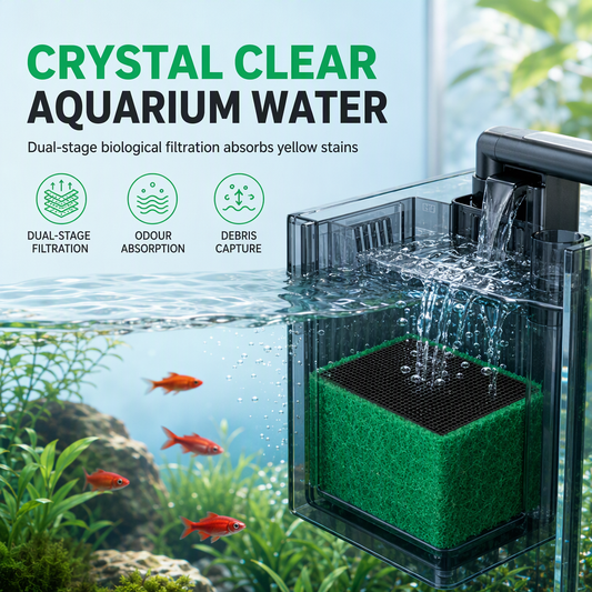 🔥2+1 GRATIS!!🐟 Aktivkohlefilterwürfel zur Aquarienwasserreinigung