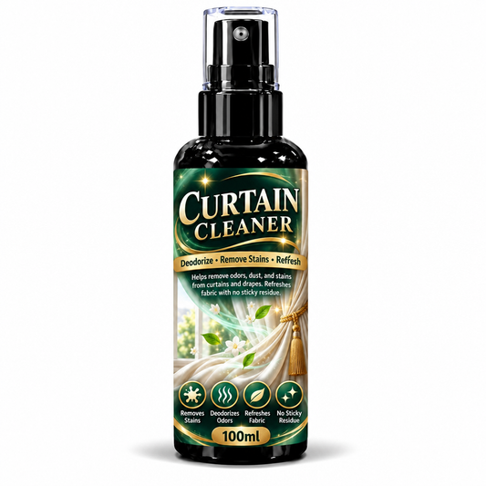 🔥🎁 2+1 GRATIS!!✨Textilreinigungsspray für Gardinen zur Flecken- und Geruchsentfernung