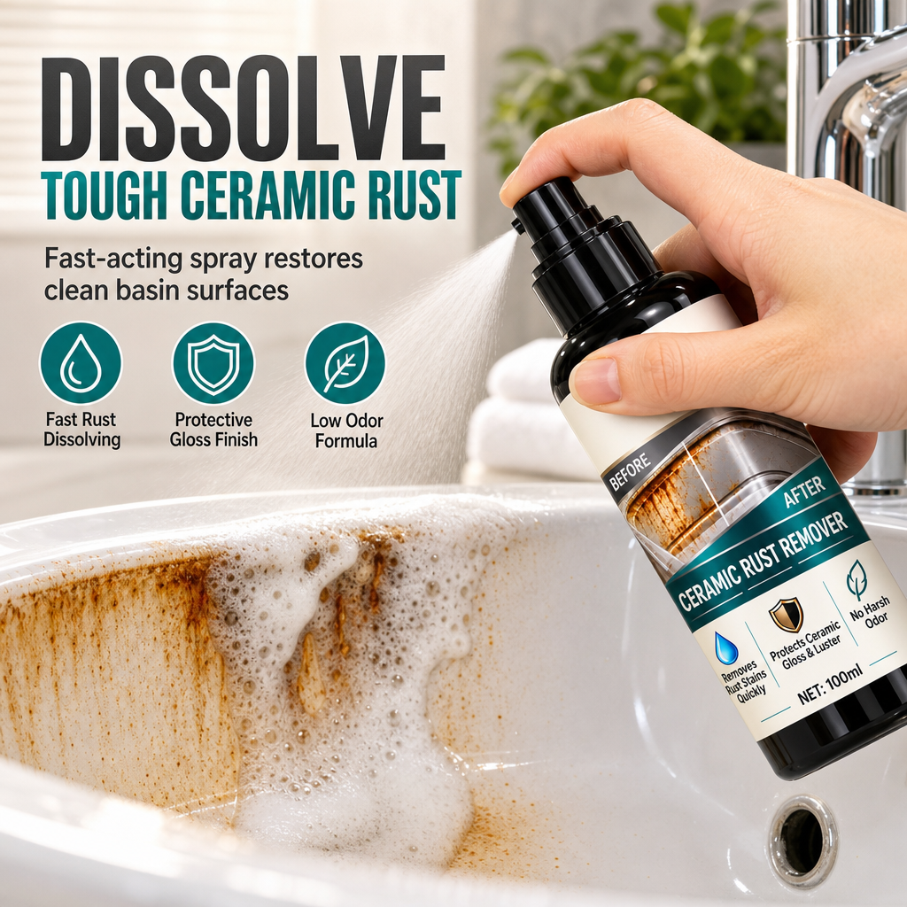 ⏳Zeitlich begrenztes Angebot: 50 % Rabatt⏰Keramik-Rost- und Kalkentferner-Spray
