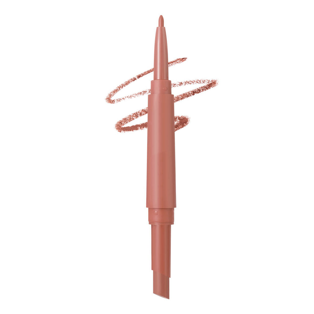💄2-in-1 Lipliner und matter Lippenstift mit zwei Enden