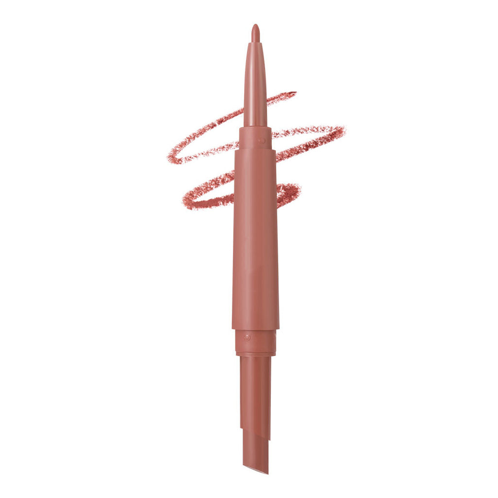 💄2-in-1 Lipliner und matter Lippenstift mit zwei Enden