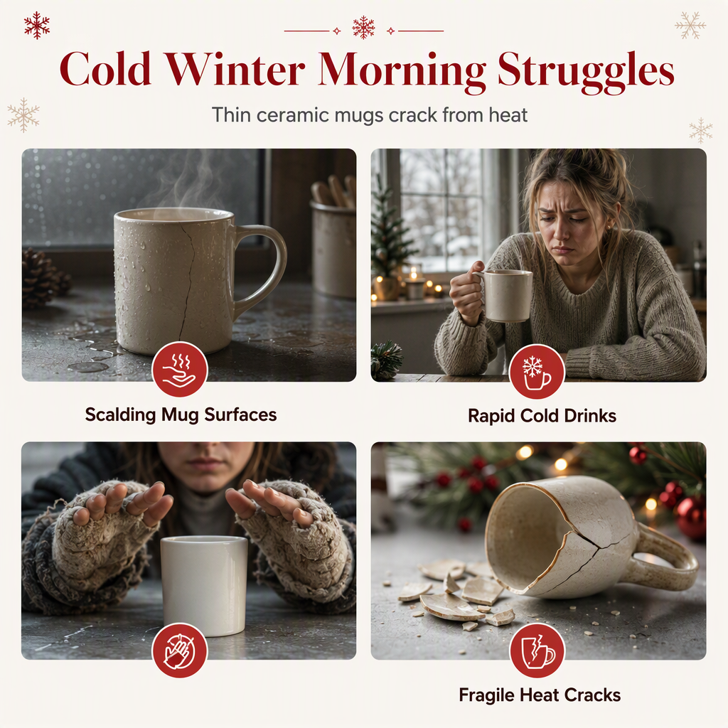📢📢50 % RABATT!! ⏰ Festliche Keramiktassen mit Hochlandrind- und Schneemannmotiven – Ein Hauch von Weihnachtsmagie für jeden Schluck! ☕✨