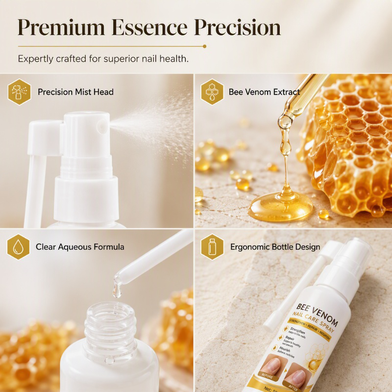 🔥🎁 1+1 GRATIS!!💅Nagelstärkungs- und Pflegespray mit Bienengift