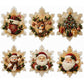 🎄50 % Rabatt!!🎅6-teiliges DIY-Kühlschrankmagnet-Set mit Weihnachtsmann-Diamantmalerei