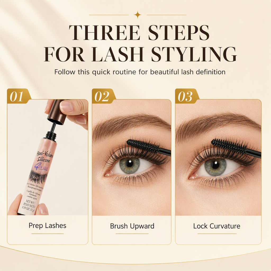 🔥🎁 1+1 GRATIS!👁️Wasserfeste Wimperntusche für Schwung und Volumen