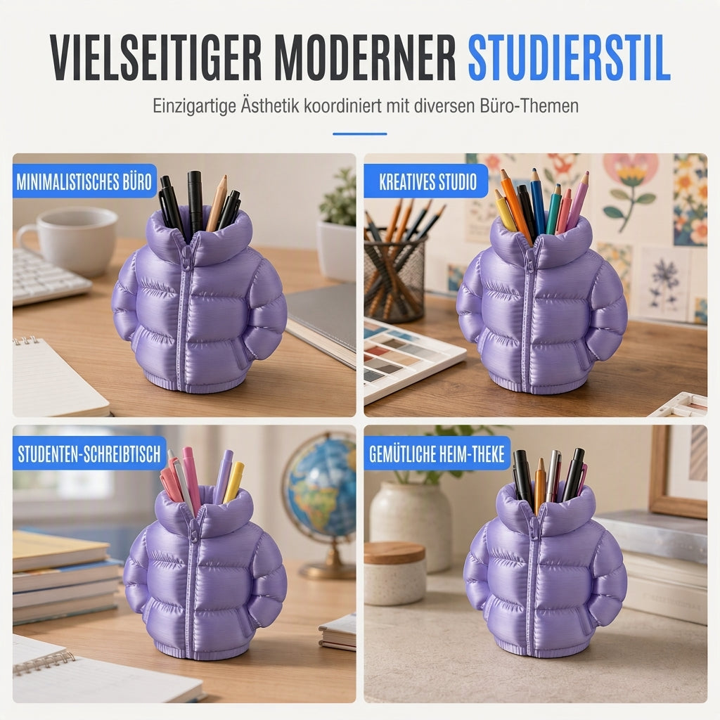 🏆 50 % Rabatt!!✏️ 3D-gedruckter Stiftehalter für Steppjacken 💝