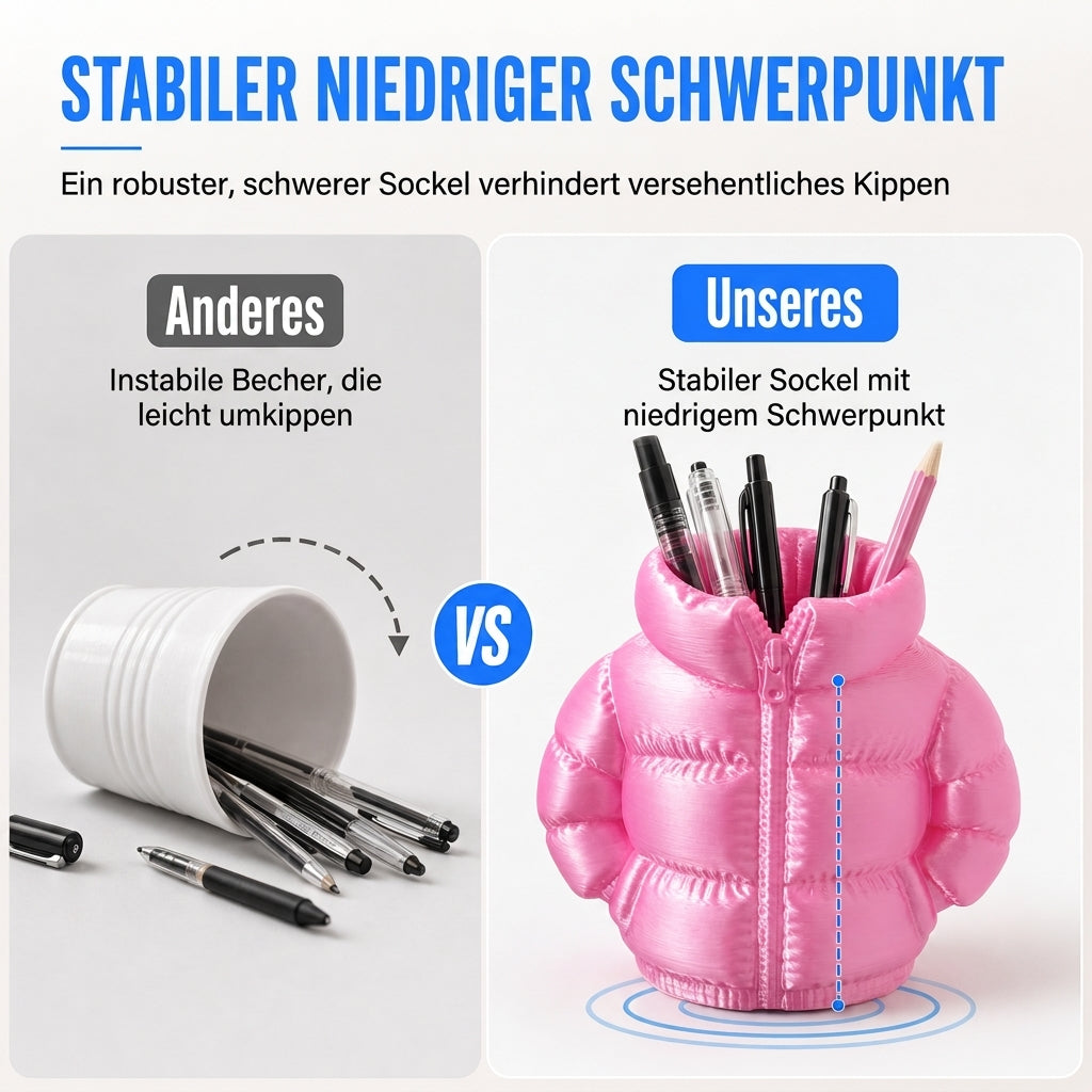 🏆 50 % Rabatt!!✏️ 3D-gedruckter Stiftehalter für Steppjacken 💝