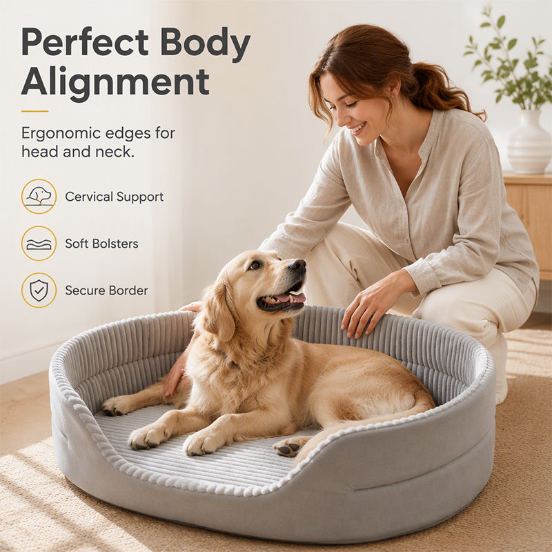 🐶50 % Rabatt!!🐾 Bequemes, beruhigendes Haustierbett – Gemütlicher Komfort für Ihren pelzigen Freund ✨