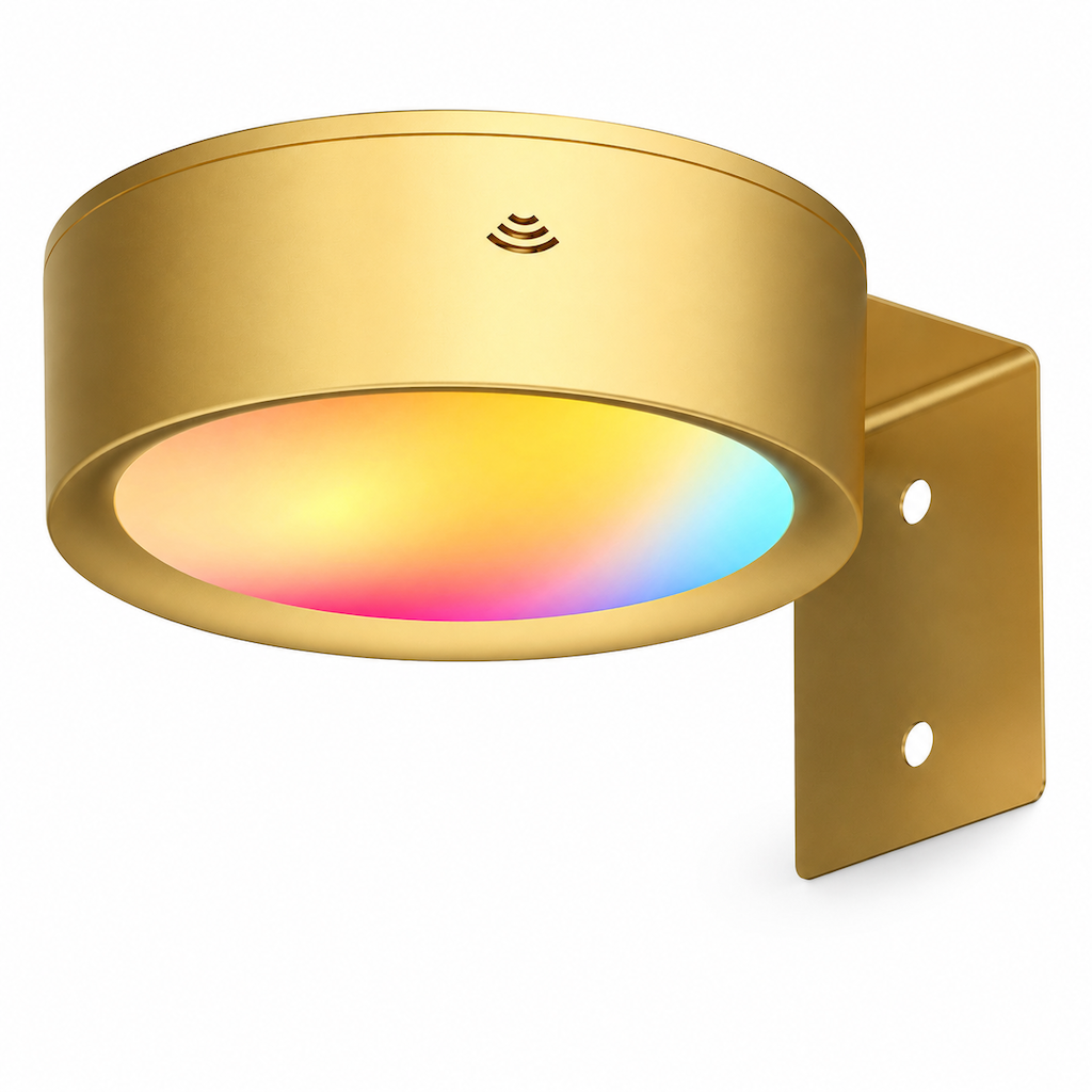 LED-Puck-Leuchten mit Fernbedienung, batteriebetrieben, RGB-Farbwechsel, Unterbauleuchten mit Druckknopf-Nachtlicht