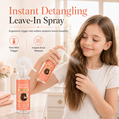 🔥🎁 2+1 GRATIS!!💇‍♀️Glättendes und reparierendes Leave-in-Haarspray für trockenes, krauses und verknotetes Haar, 100 ml