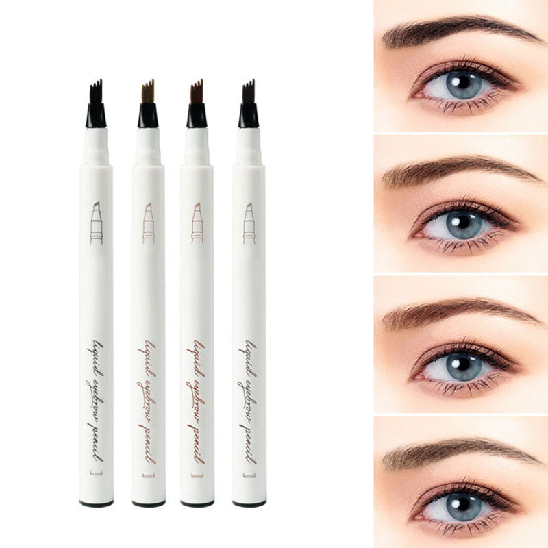 🎁Neuheiten 2026 – 50 % reduziert!💥Microblading-Augenbrauenstift mit vier Zinken