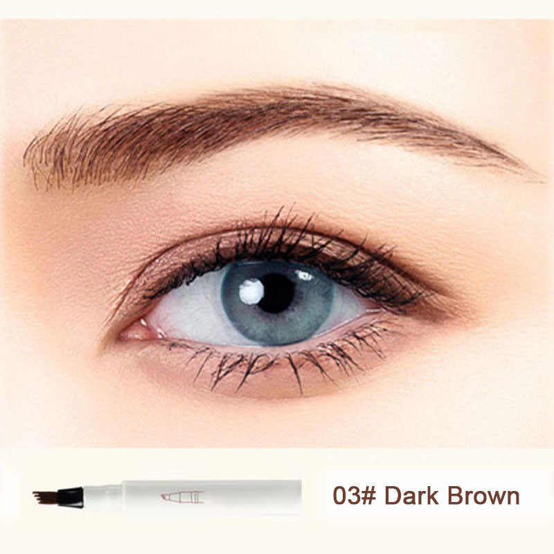🎁Neuheiten 2026 – 50 % reduziert!💥Microblading-Augenbrauenstift mit vier Zinken