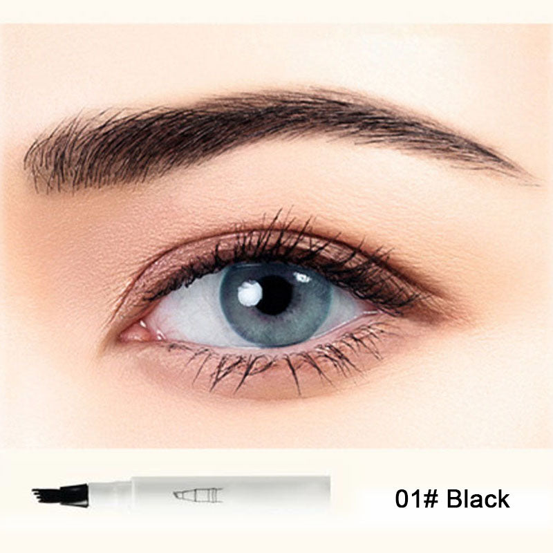 🎁Neuheiten 2026 – 50 % reduziert!💥Microblading-Augenbrauenstift mit vier Zinken