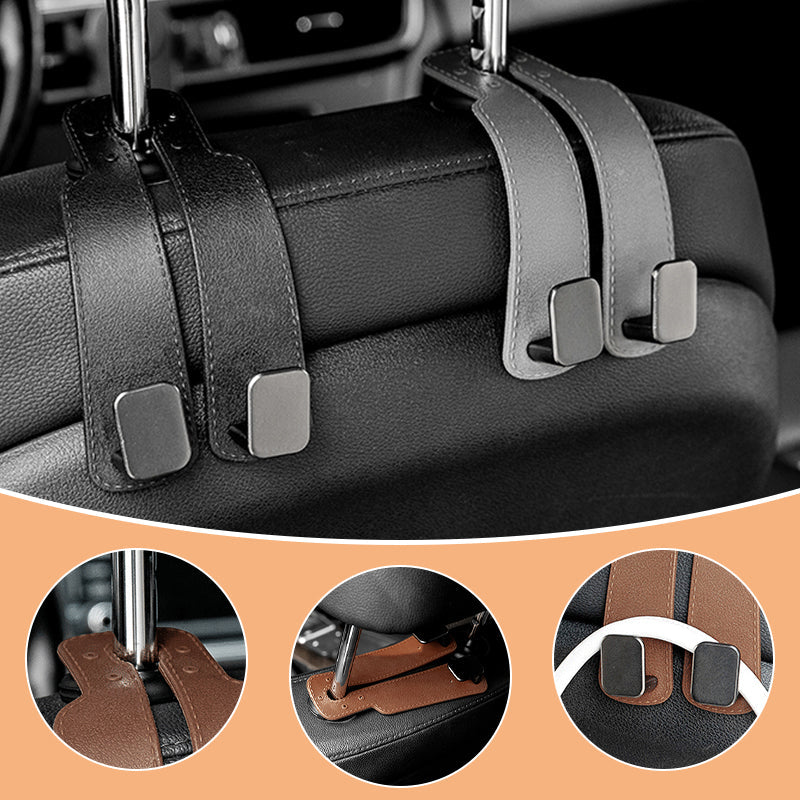 ⏳ 50 % RABATT! ⏰ Autositz-Taschenhaken – robust, einfach zu montieren und tragbar. Hält Handtaschen, Einkäufe und Taschen im Auto ordentlich! ✨🧸