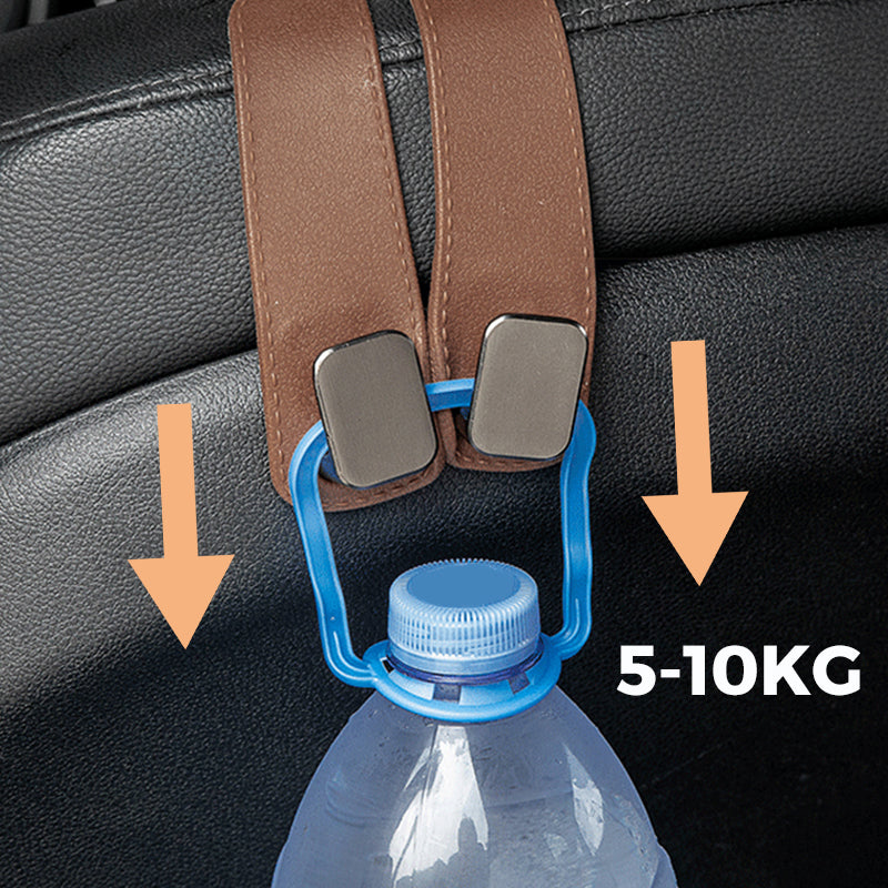 ⏳ 50 % RABATT! ⏰ Autositz-Taschenhaken – robust, einfach zu montieren und tragbar. Hält Handtaschen, Einkäufe und Taschen im Auto ordentlich! ✨🧸