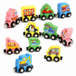 📢📢 50 % Rabatt!! 🚂Magnetischer Zahlenzug aus Holz, Lernspielzeug für Kleinkinder, perfektes Geschenk für Jungen und Mädchen🎁
