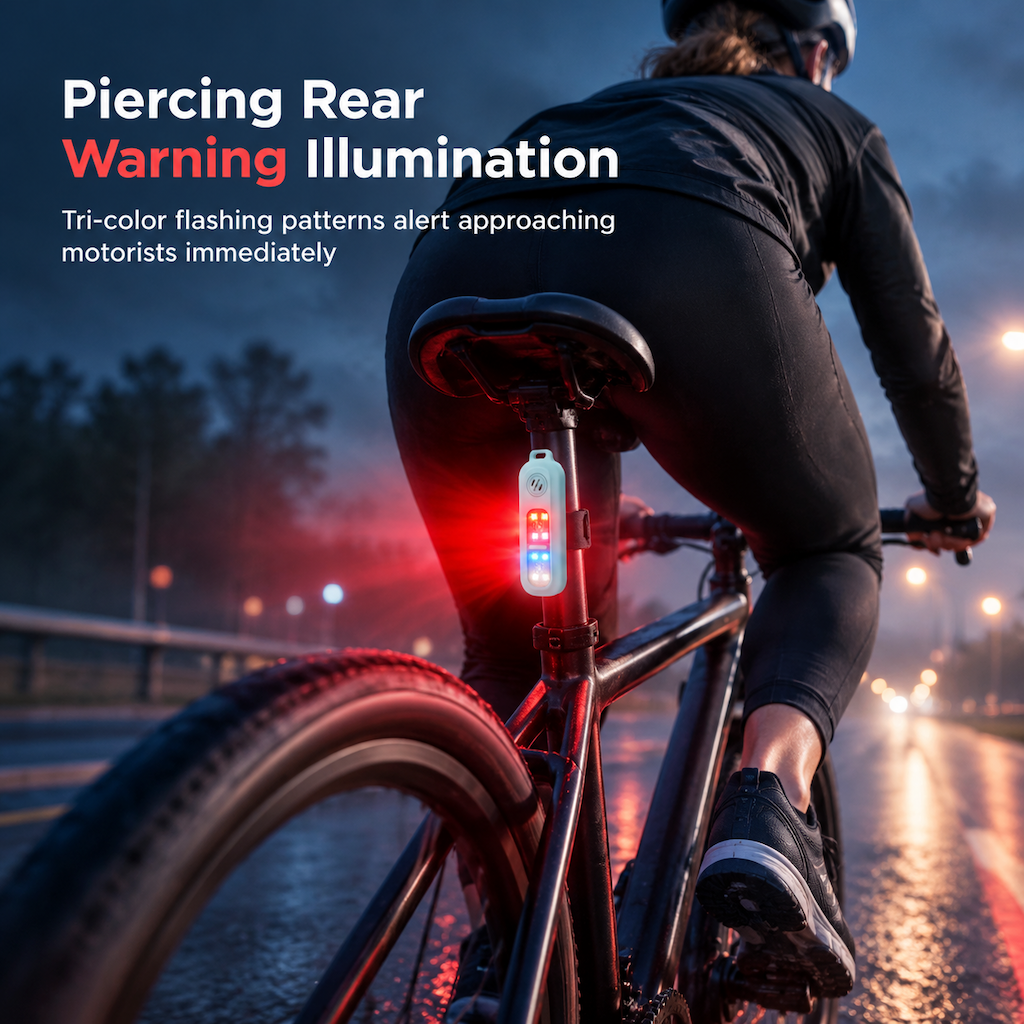 🚨LED-Sicherheitsarmband mit Warnlicht für Laufen und Radfahren bei Nacht
