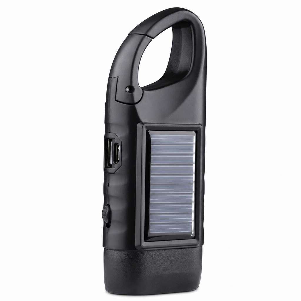 🔥JETZT 50 % RABATT!🔦Solar- und Handkurbellampe – die perfekte Notbeleuchtung für Outdoor-Aktivitäten und Notfälle✨