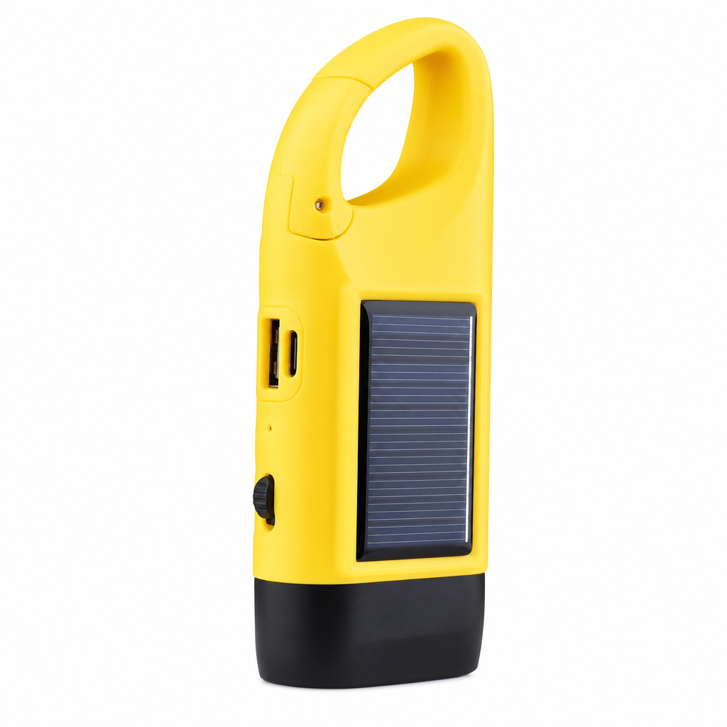 🔥JETZT 50 % RABATT!🔦Solar- und Handkurbellampe – die perfekte Notbeleuchtung für Outdoor-Aktivitäten und Notfälle✨