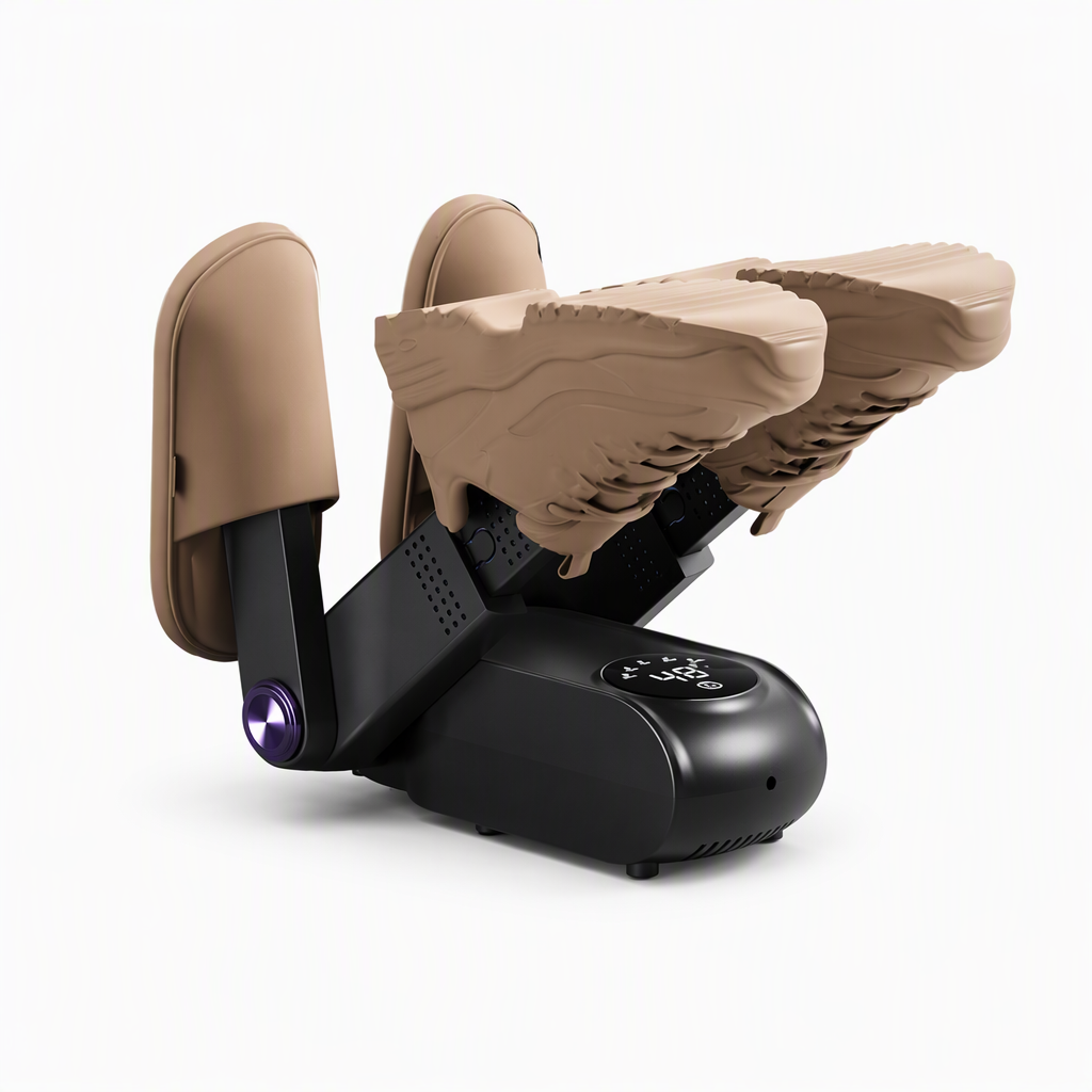 👟 Faltbarer Schuhtrockner mit intelligentem Timer und UV-Licht